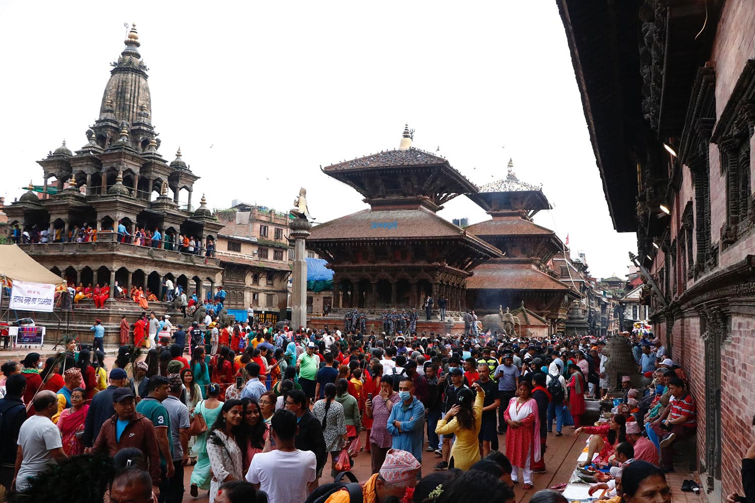 Krishna Janmashtami in Patan, A Divine Celebration Near Nyadha House